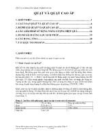 Thiết bị sử dụng điện: Quạt và Quạt cao áp