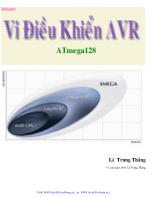 Vi điều khiển AVR – ATmega 128