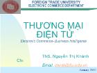 Bài giảng Thương mại điện tử - Nguyễn Thị Khánh Chi