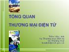 Bài giảng Tổng quan thương mại điện tử