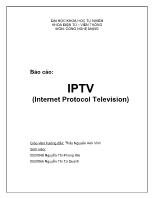 Báo cáo : IPTV (Internet Protocol Television)