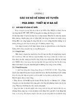 Các cơ sở về sóng vô tuyến - Pha đinh - Thiết bị vi ba số