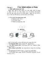 Các khái niệm cơ bản về mạng máy tính