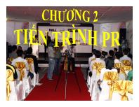 Chương 2 Tiến trình PR