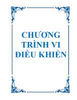 Chương trình vi điều khiển