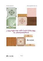 Công nghệ sản xuất gạch ceramic