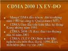 Đề tài CDMA 2000 1X EV-DO