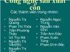 Đề tài Công nghệ sản xuất cồn