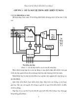 Giáo trình Lý thuyết điều khiển tự động 1