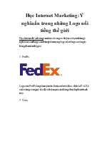 Học Internet Marketing: Ý nghĩa ẩn trong những Logo nổi tiếng thế giới