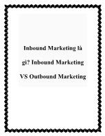 Inbound Marketing là gì? Inbound Marketing VS Outbound Marketing