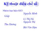 Kỹ thuật điều chế số