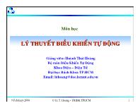 Lý thuyết điều khiển tự động