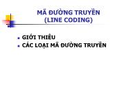 Mã đường truyền (line coding)