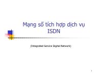 Mạng số tích hợp dịch vụ ISDN