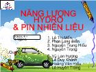 Năng lượng hydro & pin nhiên liệu