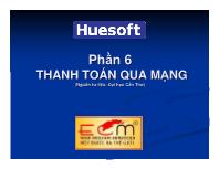 Phần 6 Thanh toán qua mạng