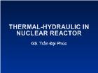 Thermal-Hydraulic in nuclear reactor
