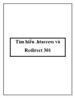 Tìm hiểu .htaccess và Redirect 301