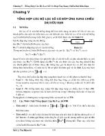 Tổng hợp các bộ lọc số có đáp ứng xung chiều dài hữu hạn