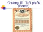 Chương III. Trái phiếu (Bonds)