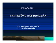 Chuyên đề Thị trường bất động sản