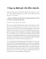 Công cụ định giá vốn điều chuyển