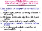 Đối tượng nghiên cứu và phương pháp nghiên cứu thống kê doanh nghiệp