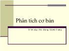 Phương pháp Phân tích cơ bản cổ phiếu