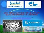 Quá trình sáp nhập giữa hai ngân hàng Sacombank và Eximbank
