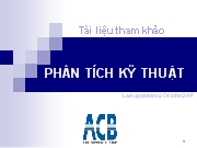 Tài liệu tham khảo Phân tích kỹ thuật