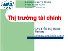 Thị trường tài chính