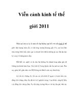 Viễn cảnh kinh tế thế giới 2011