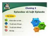 Bài giảng Episodes và luật Episode