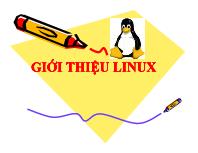 Bài giảng Giới thiệu Linux
