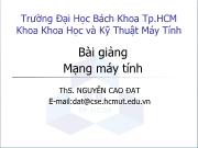 Bài giảng Mạng máy tính - Nguyễn Cao Đạt