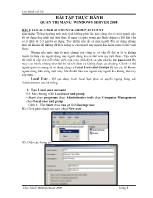 Bài tập thực hành quản trị mạng Windows Server 2008