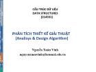 Chương 10 Phân tích thiết kế giải thuật (analisys & design algorithm)