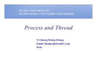 Chương 2 Process and Thread