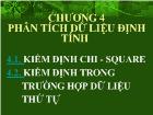 Chương 4 Phân tích dữ liệu định tính