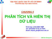 Chương 5: Phân tích và hiển thị dữ liệu