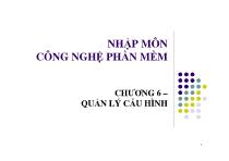 Chương 6 – Quản lý cấu hình