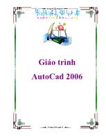 Giáo trình AutoCad 2006