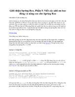 Giới thiệu Spring Roo, Phần 5: Viết các add-On bao đóng và nâng cao cho Spring Roo