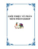 Giới thiệu về phần mềm photoshop