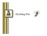 Hệ thống File