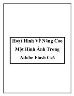 Hoạt hình về nâng cao một hình ảnh trong Adobe Flash Cs6