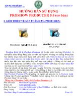 Hướng dẫn sử dụng Proshow Producer 5.0 (cơ bản)