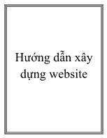 Hướng dẫn xây dựng website