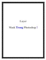 Layer Mask trong photoshop